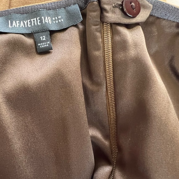 Lafayette‎ 148 Pencil Skirt with Slit- 12 - Picture 8 of 9